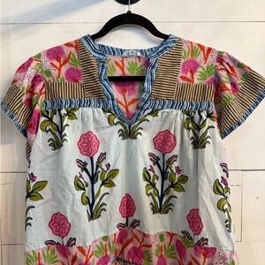 Floral Print Women's Top (THML)
